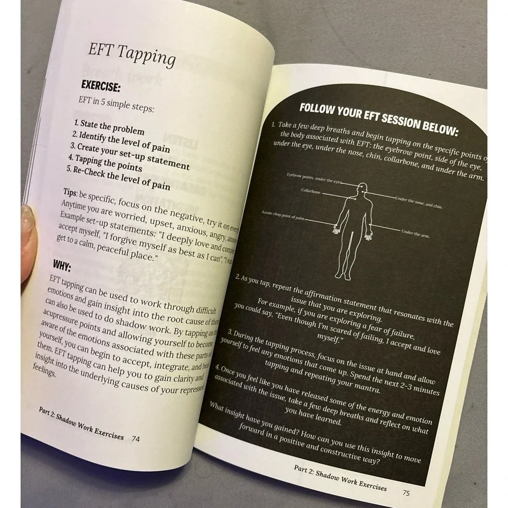 NEW Shadow Work Journal, 2nd Edition Guide to Integrate & Transcend Your Shadows
